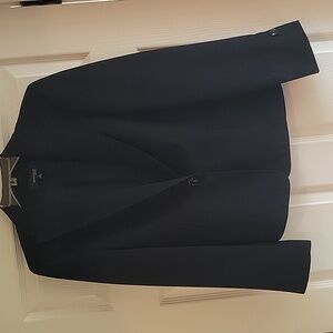 Classic black tailored Jones Wear jacket.